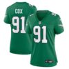 Fletcher Cox Philadelphia Eagles Nike Women's Alternate Game Jersey - Kelly Green