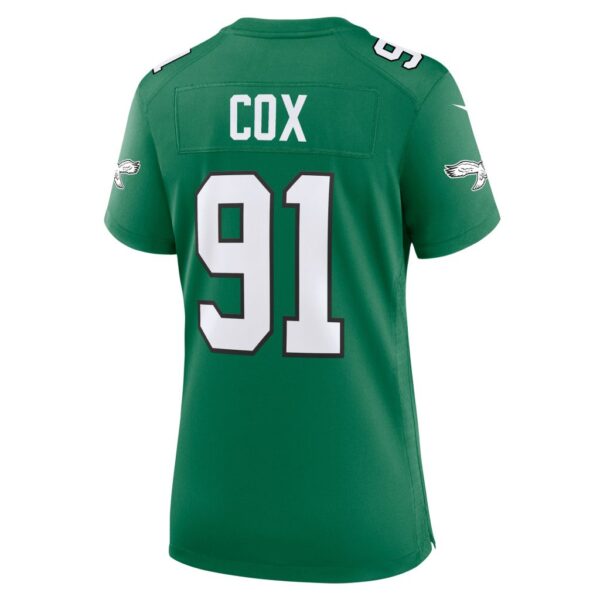 Fletcher Cox Philadelphia Eagles Nike Women's Alternate Game Jersey - Kelly Green