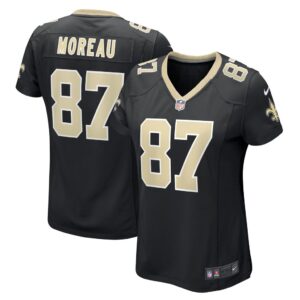 Foster Moreau New Orleans Saints Nike Women's Team Game Jersey - Black