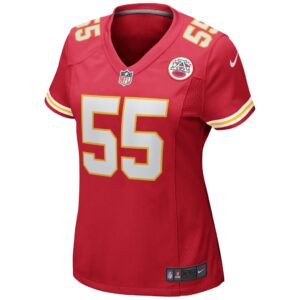 Women's Nike Frank Clark Red Kansas City Chiefs Game Jersey