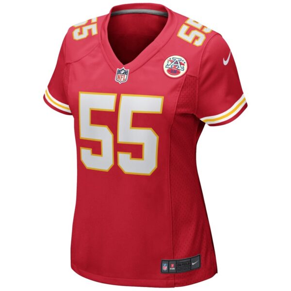 Women's Nike Frank Clark Red Kansas City Chiefs Game Jersey