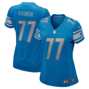 Women's Nike Frank Ragnow Blue Detroit Lions Game Jersey