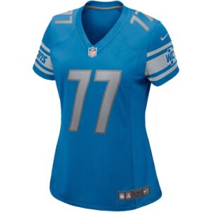 Women's Nike Frank Ragnow Blue Detroit Lions Game Jersey