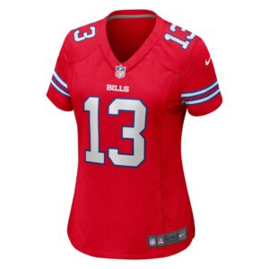 Women's Buffalo Bills Gabe Davis Nike Red Alternate Game Jersey