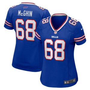 Garrett McGhin Buffalo Bills Nike Women's Team Game Jersey - Royal