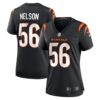 Garrett Nelson Cincinnati Bengals Nike Women's Game Jersey - Black