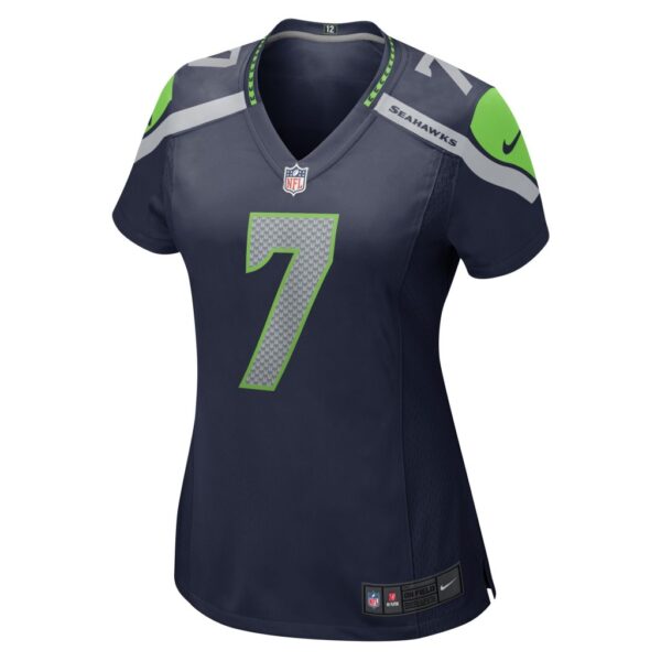 Women's Seattle Seahawks Geno Smith Nike College Navy Game Jersey