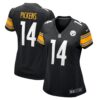 Women's Pittsburgh Steelers George Pickens Nike Black Game Player Jersey