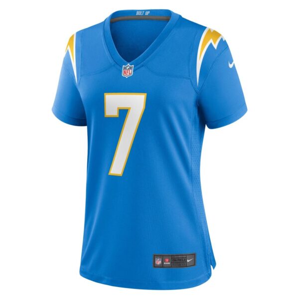 Women's Los Angeles Chargers Gerald Everett Nike Powder Blue Player Game Jersey