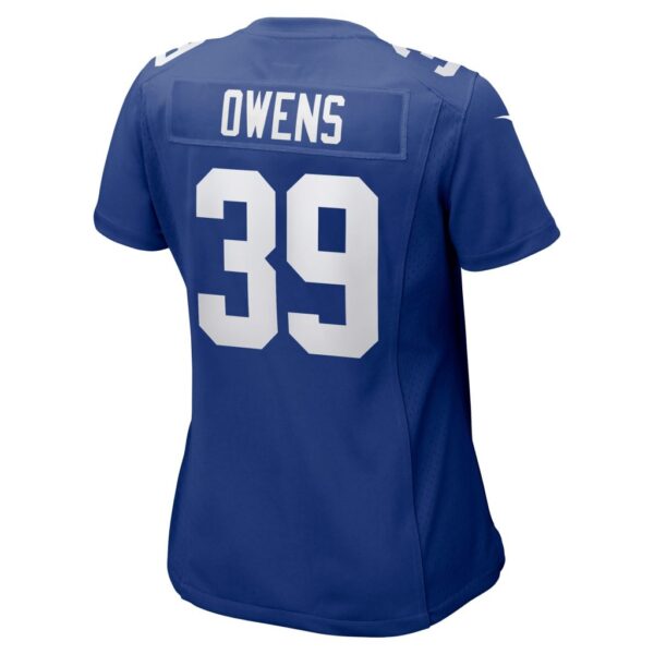 Gervarrius Owens New York Giants Nike Women's Team Game Jersey - Royal