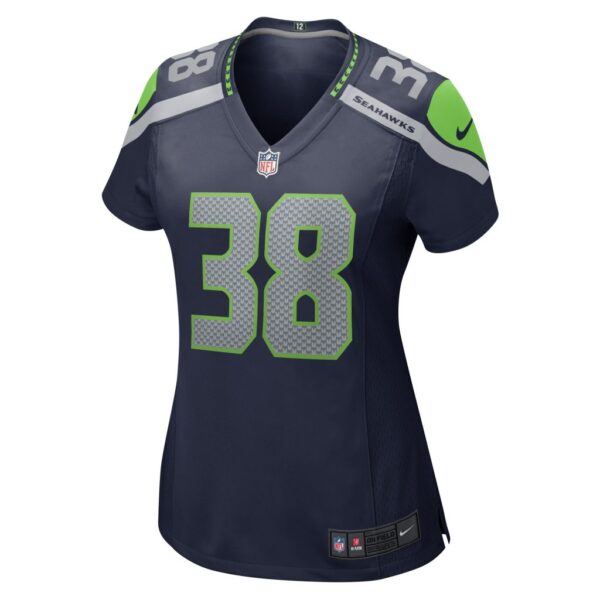 Women's Seattle Seahawks Godwin Igwebuike Nike College Navy Home Game Player Jersey