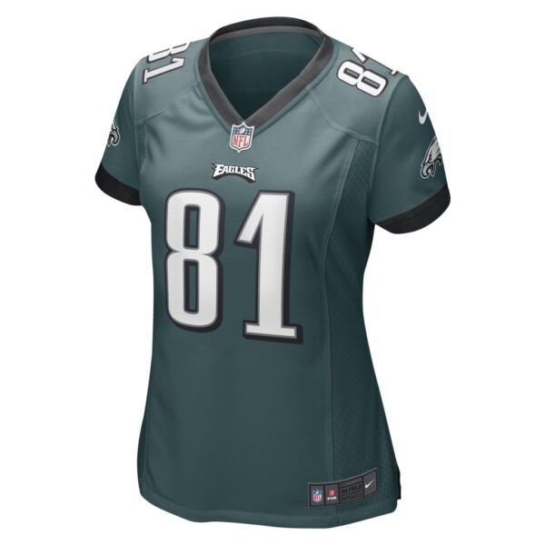 Women's Philadelphia Eagles Grant Calcaterra Nike Midnight Green Game Player Jersey