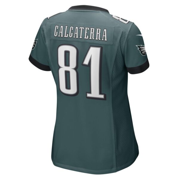 Women's Philadelphia Eagles Grant Calcaterra Nike Midnight Green Game Player Jersey