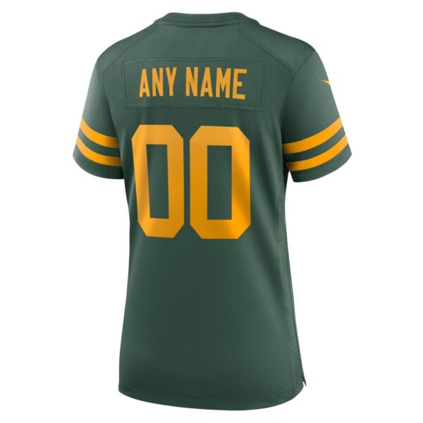 Green Bay Packers Nike Women's Alternate Custom Jersey - Green