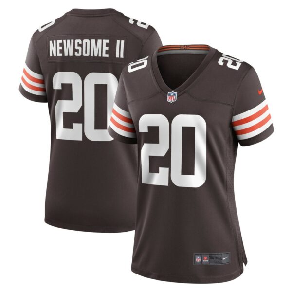 Women's Cleveland Browns Greg Newsome II Nike Brown Game Jersey