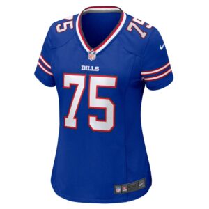 Women's Buffalo Bills Greg Van Roten Nike Royal Game Player Jersey