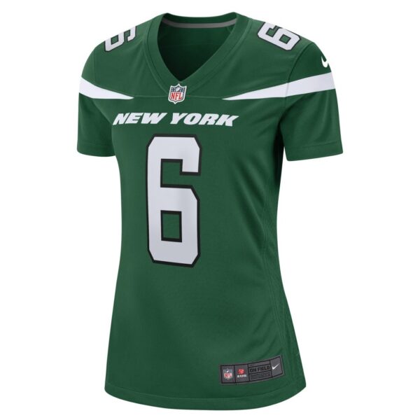 Women's New York Jets Greg Zuerlein Nike Gotham Green Game Player Jersey