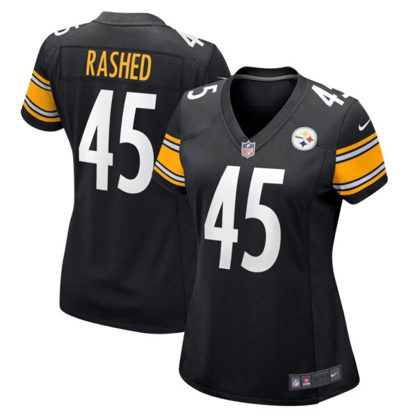 Women's Pittsburgh Steelers Hamilcar Rashed Jr. Nike Black Game Player Jersey