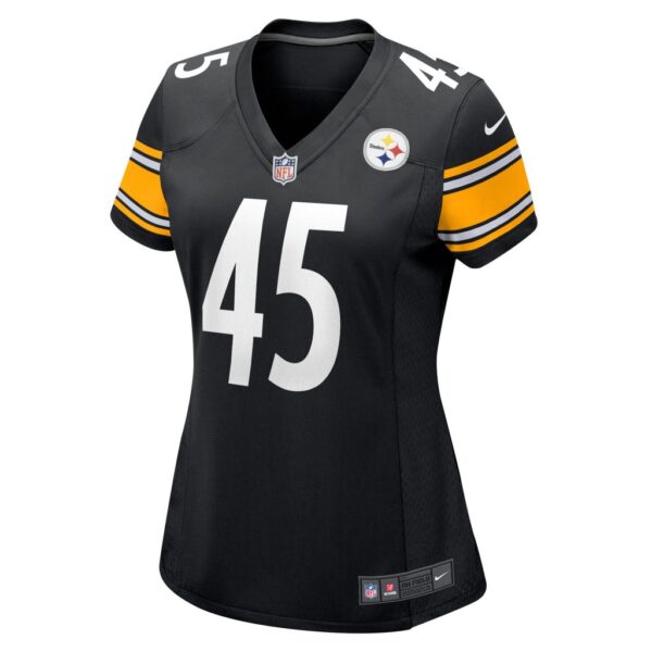 Women's Pittsburgh Steelers Hamilcar Rashed Jr. Nike Black Game Player Jersey