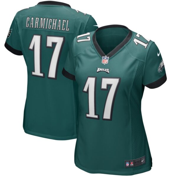 Women's Philadelphia Eagles Harold Carmichael Nike Midnight Green Game Retired Player Jersey