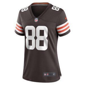 Women's Cleveland Browns Harrison Bryant Nike Brown Game Jersey