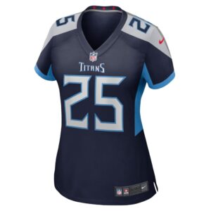 Women's Tennessee Titans Hassan Haskins Nike Navy Player Game Jersey