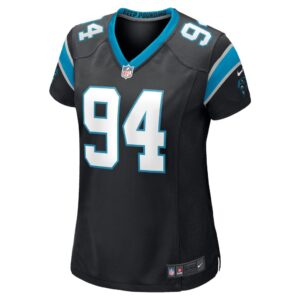 Women's Carolina Panthers Henry Anderson Nike Black Game Player Jersey