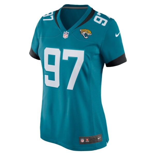 Henry Mondeaux Jacksonville Jaguars Nike Women's Game Jersey - Teal