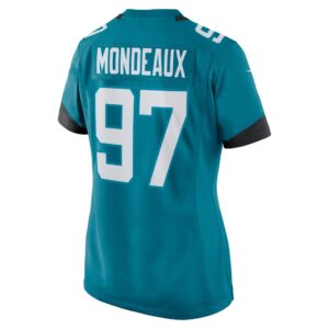 Henry Mondeaux Jacksonville Jaguars Nike Women's Game Jersey - Teal