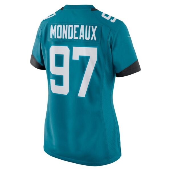 Henry Mondeaux Jacksonville Jaguars Nike Women's Game Jersey - Teal