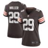 Women's Cleveland Browns Herb Miller Nike Brown Game Player Jersey