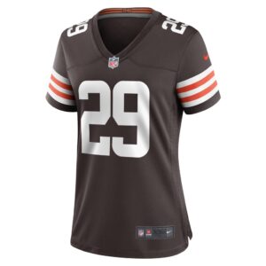 Women's Cleveland Browns Herb Miller Nike Brown Game Player Jersey