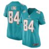 Women's Miami Dolphins Hunter Long Nike Aqua Game Jersey