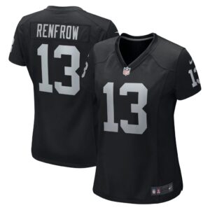 Women's Las Vegas Raiders Hunter Renfrow Nike Black Game Jersey