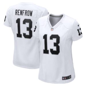 Women's Las Vegas Raiders Hunter Renfrow Nike White Game Player Jersey