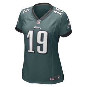 Women's Philadelphia Eagles Ian Book Nike Midnight Green Game Player Jersey