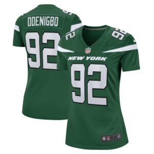 Ifeadi Odenigbo New York Jets Nike Women's Game Jersey - Gotham Green