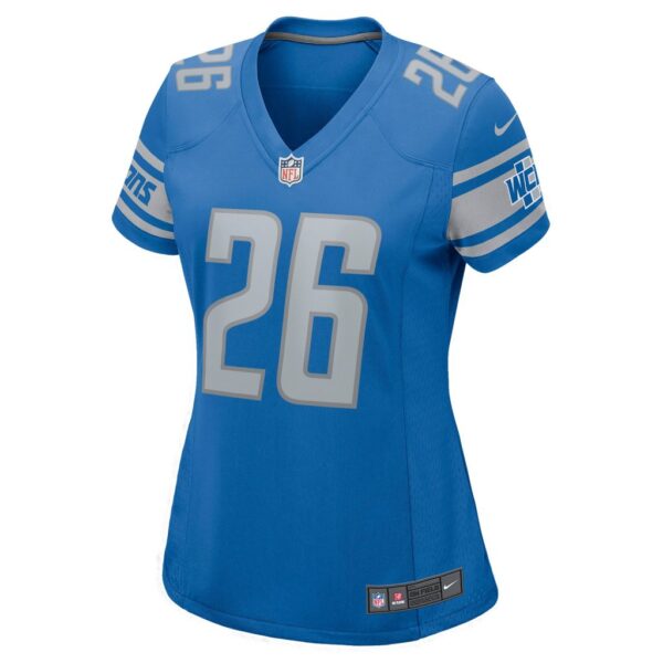 Women's Detroit Lions Ifeatu Melifonwu Nike Blue Nike Game Jersey