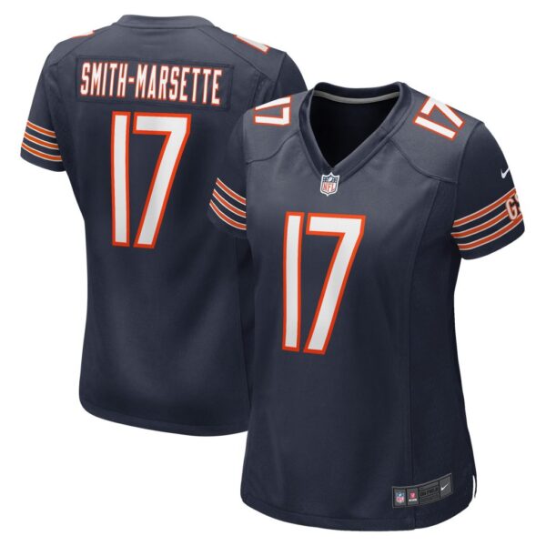 Women's Chicago Bears Ihmir Smith-Marsette Nike Navy Game Player Jersey