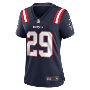 Isaiah Bolden New England Patriots Nike Women's Team Game Jersey - Navy