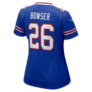 Women's Buffalo Bills Isaiah Bowser Nike Royal Team Game Jersey