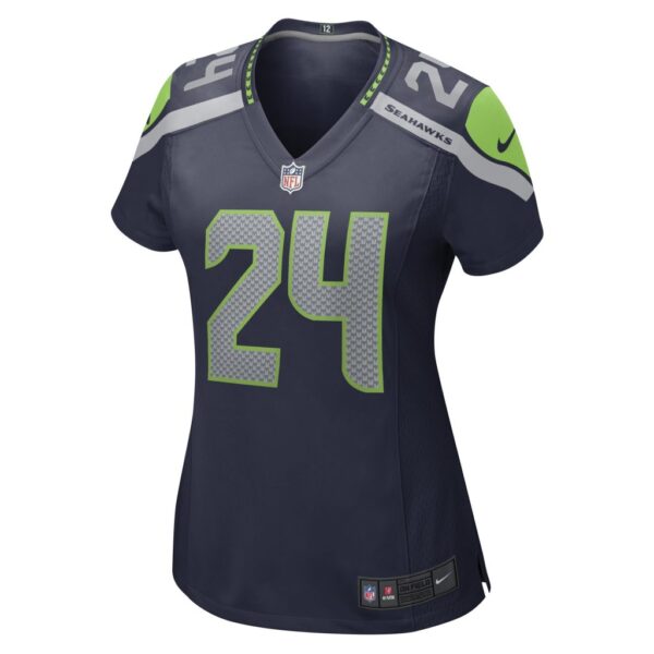 Women's Seattle Seahawks Isaiah Dunn Nike College Navy Game Player Jersey