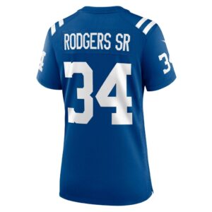 Women's Indianapolis Colts Isaiah Rodgers Nike Royal Home Player Game Jersey