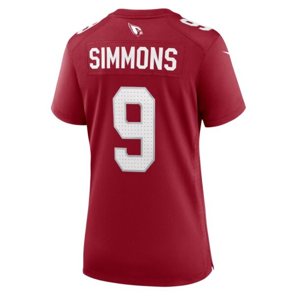 Women's Arizona Cardinals Isaiah Simmons Nike Cardinal Home Game Jersey