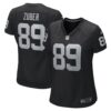 Women's Las Vegas Raiders Isaiah Zuber Nike Black Game Player Jersey