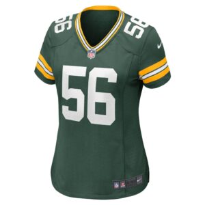 Women's Green Bay Packers Jack Coco Nike Green Game Player Jersey