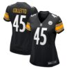 Jack Colletto Pittsburgh Steelers Nike Women's Game Jersey - Black