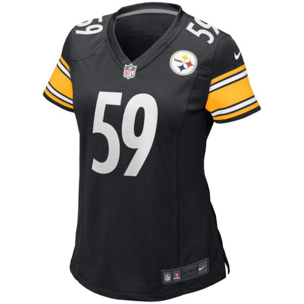 Women's Pittsburgh Steelers Jack Ham Nike Black Game Retired Player Jersey