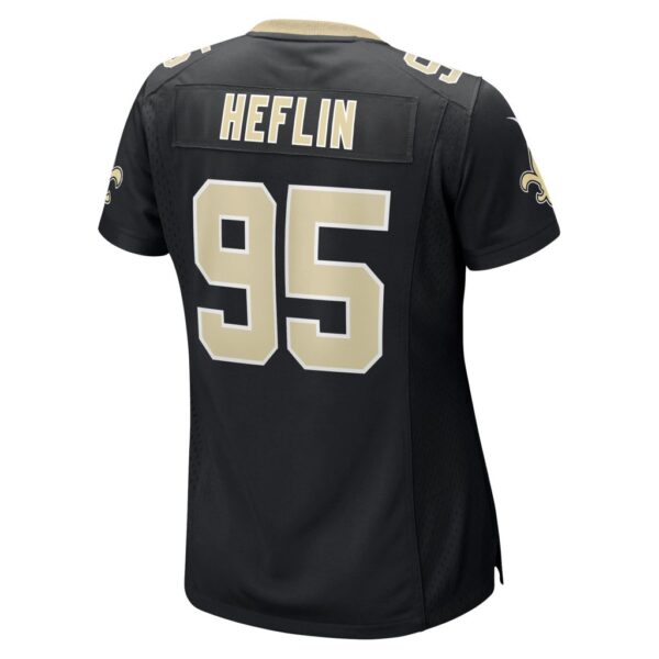 Jack Heflin New Orleans Saints Nike Women's Team Game Jersey - Black