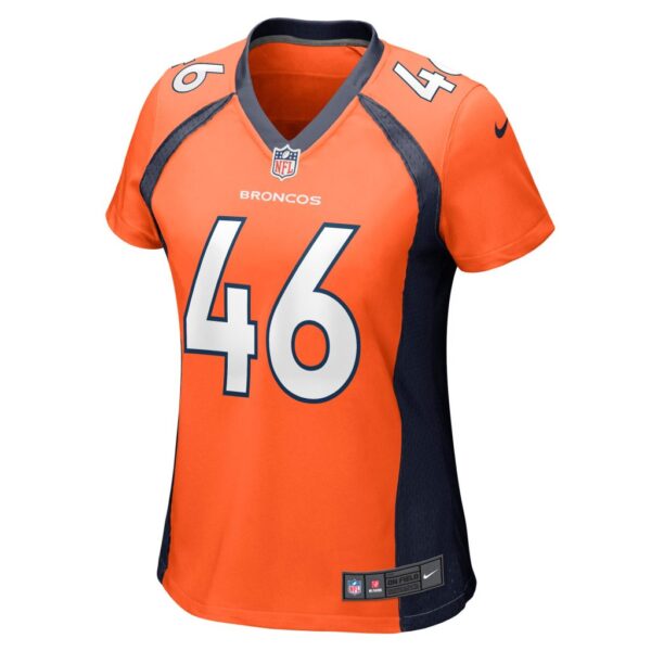 Women's Denver Broncos Jacob Bobenmoyer Nike Orange Game Jersey